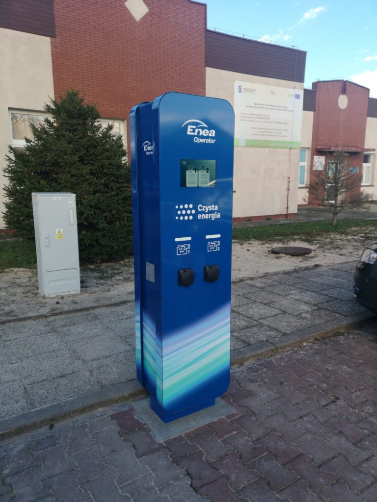 Publiczna stacja ładowania pojazdów elektrycznych dla Enea Operator